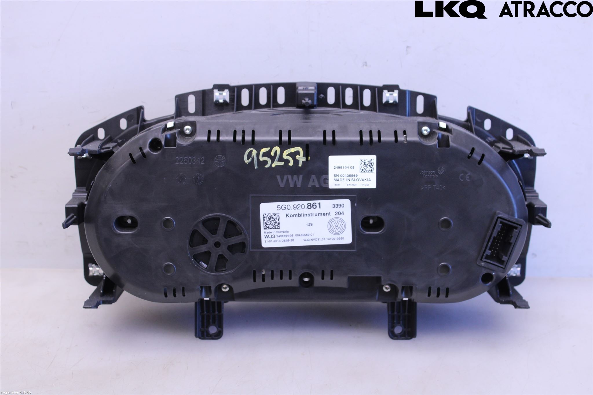 Volkswagen VW GOLF / E-GOLF VII 13-20 Instrument Komb