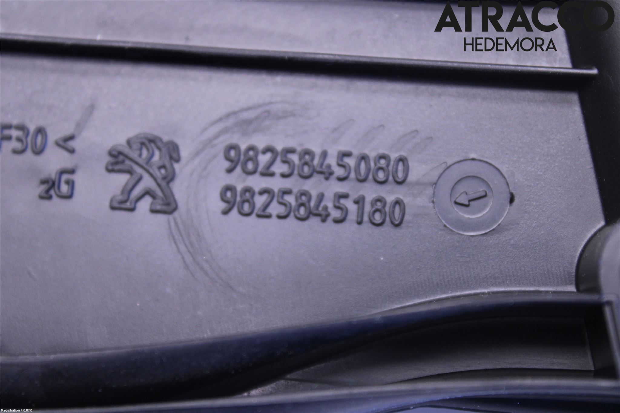 Peugeot 2008/E-2008 20- Dörruta Bak Lilla Vä