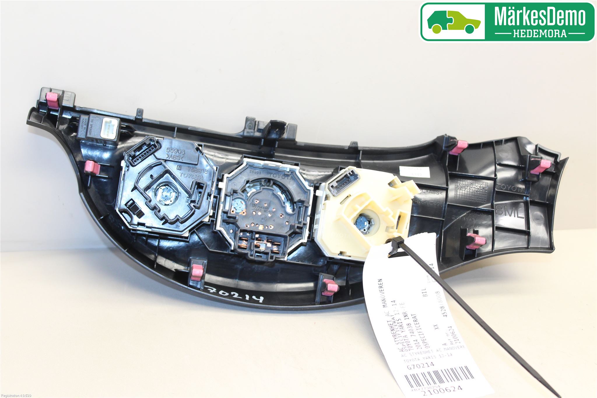 Toyota YARIS XP130 12-14 Ac Styrenhet Ac Manöveren