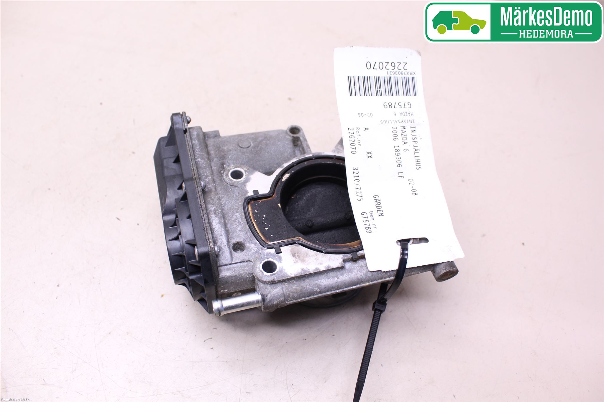 Mazda 6 02-08 Injspjällhus