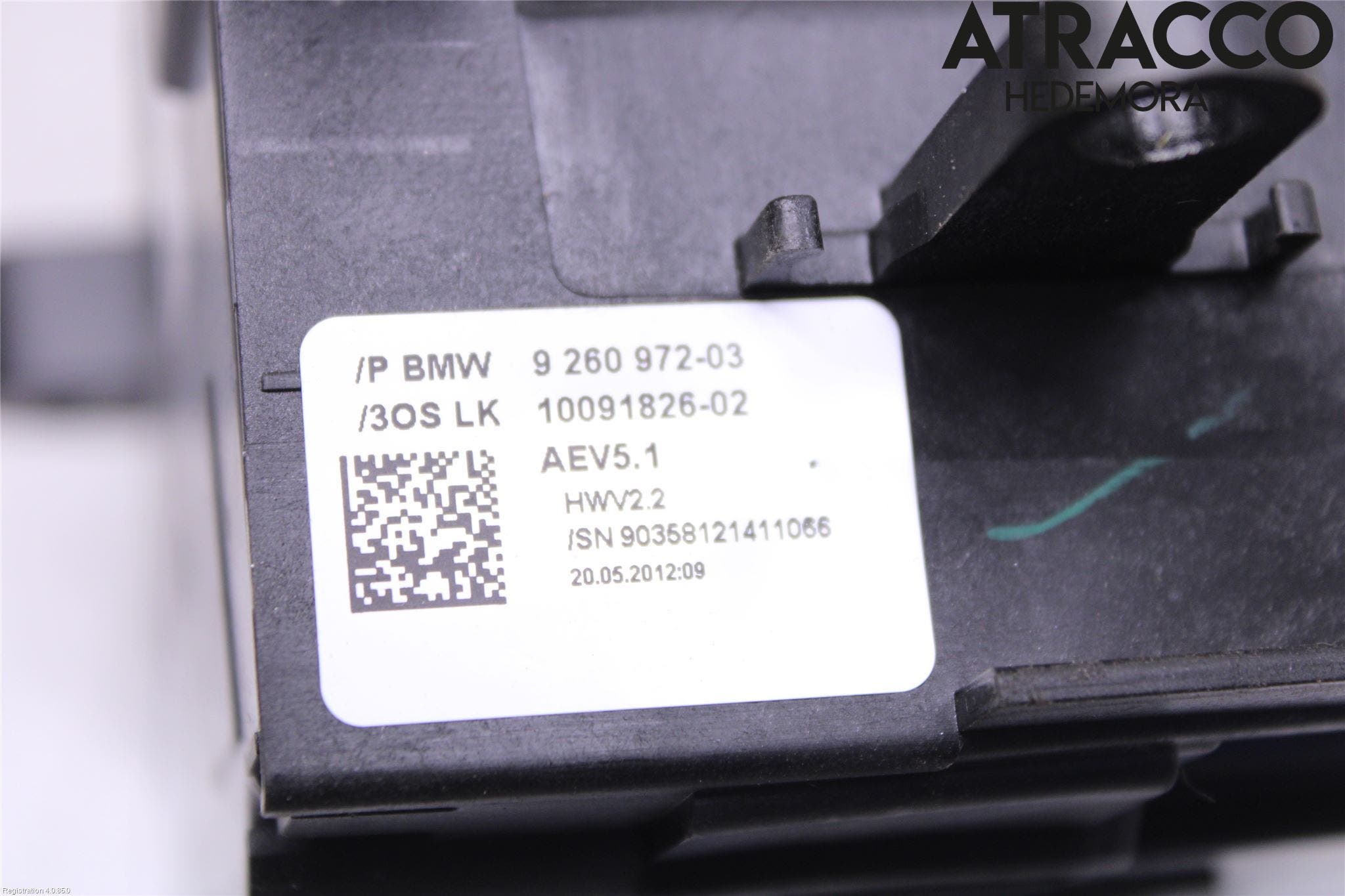 BMW 5 F10/F11/F18 09-17 Växelspak