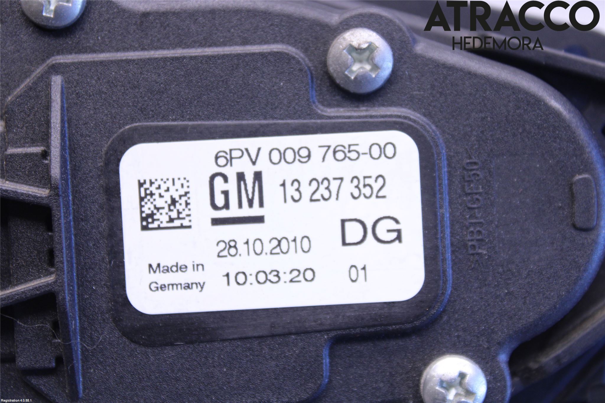 Saab 9-5 10-12 Gaspedal