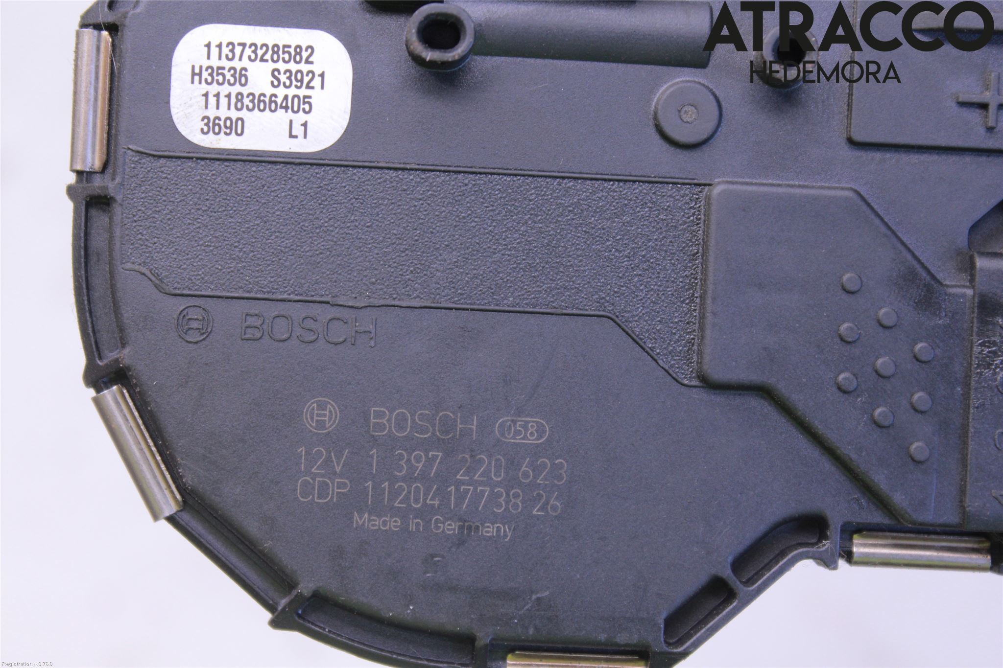 Opel ASTRA J 10-15 Torkarmotor Vindruta