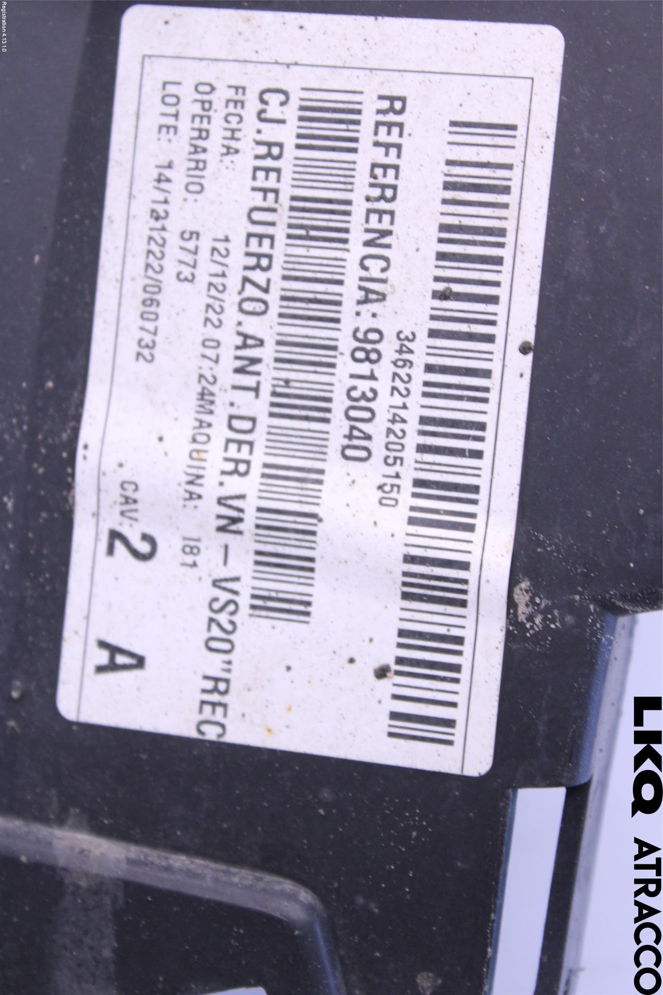 Mercedes-Benz MB VITO/V-KLASS (W640,W447,W448) 14- Stötfångarfäste Fram Hö
