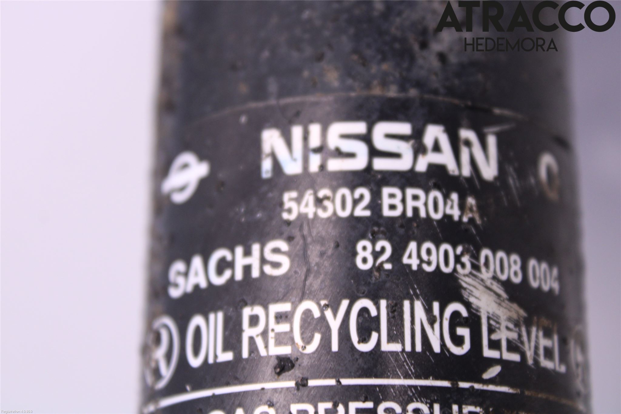 Nissan QASHQAI 10-14 Fjäderben Fram Höger