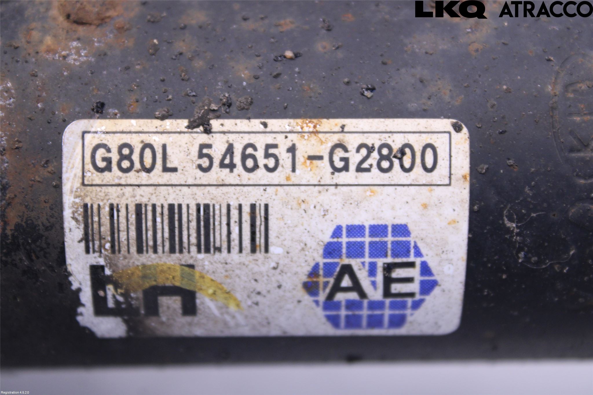 Hyundai IONIQ AE 17-22 Fjäderben Fram Vänster