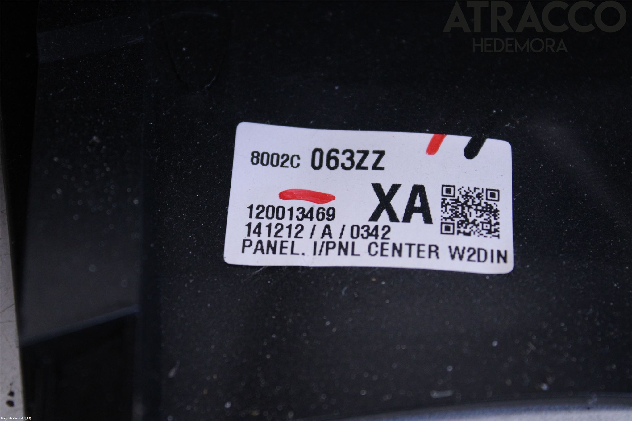 Mitsubishi ASX 10-22 Instrument-Radio Sarg