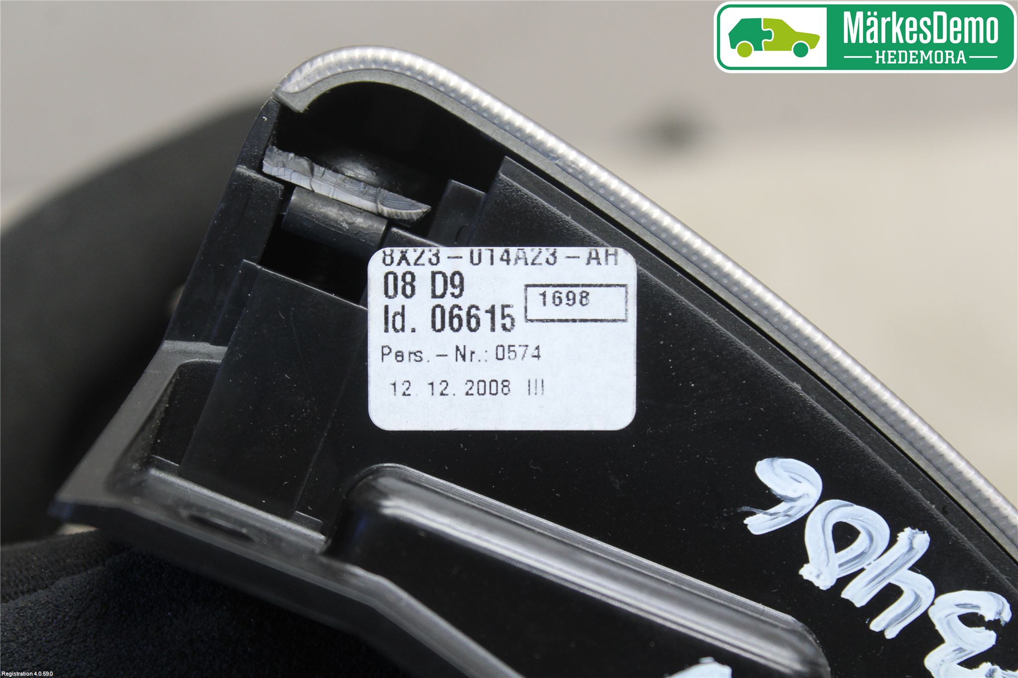 Jaguar XF 08-15 Defrosterkanal-Munstycke