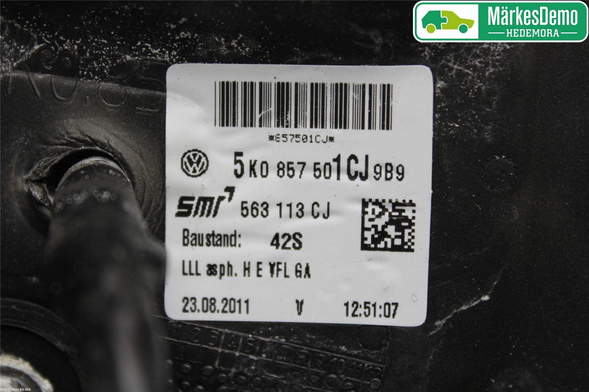 Volkswagen VW GOLF VI 09-13 Spegel Yttre El Vä
