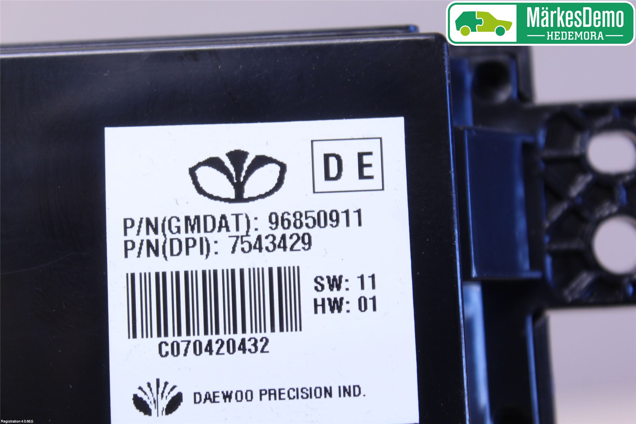 Chevrolet CAPTIVA Färddator