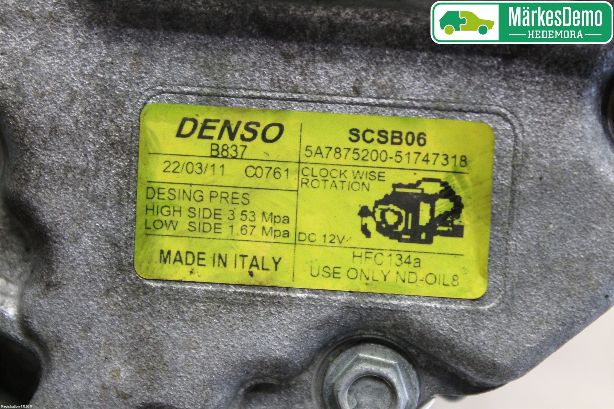 Fiat 500 07- Ac Kompressor