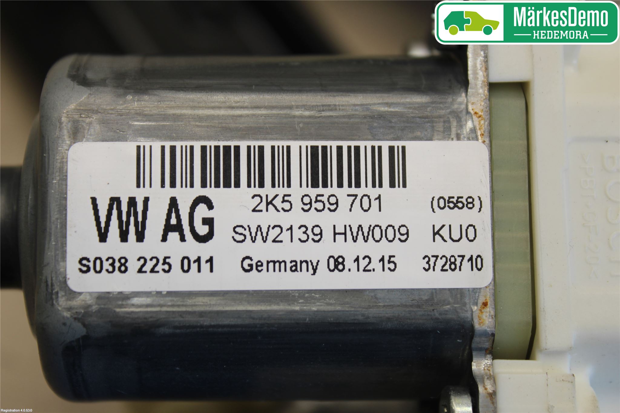 Volkswagen VW CADDY 16-20 Fönsterhiss El Kompl