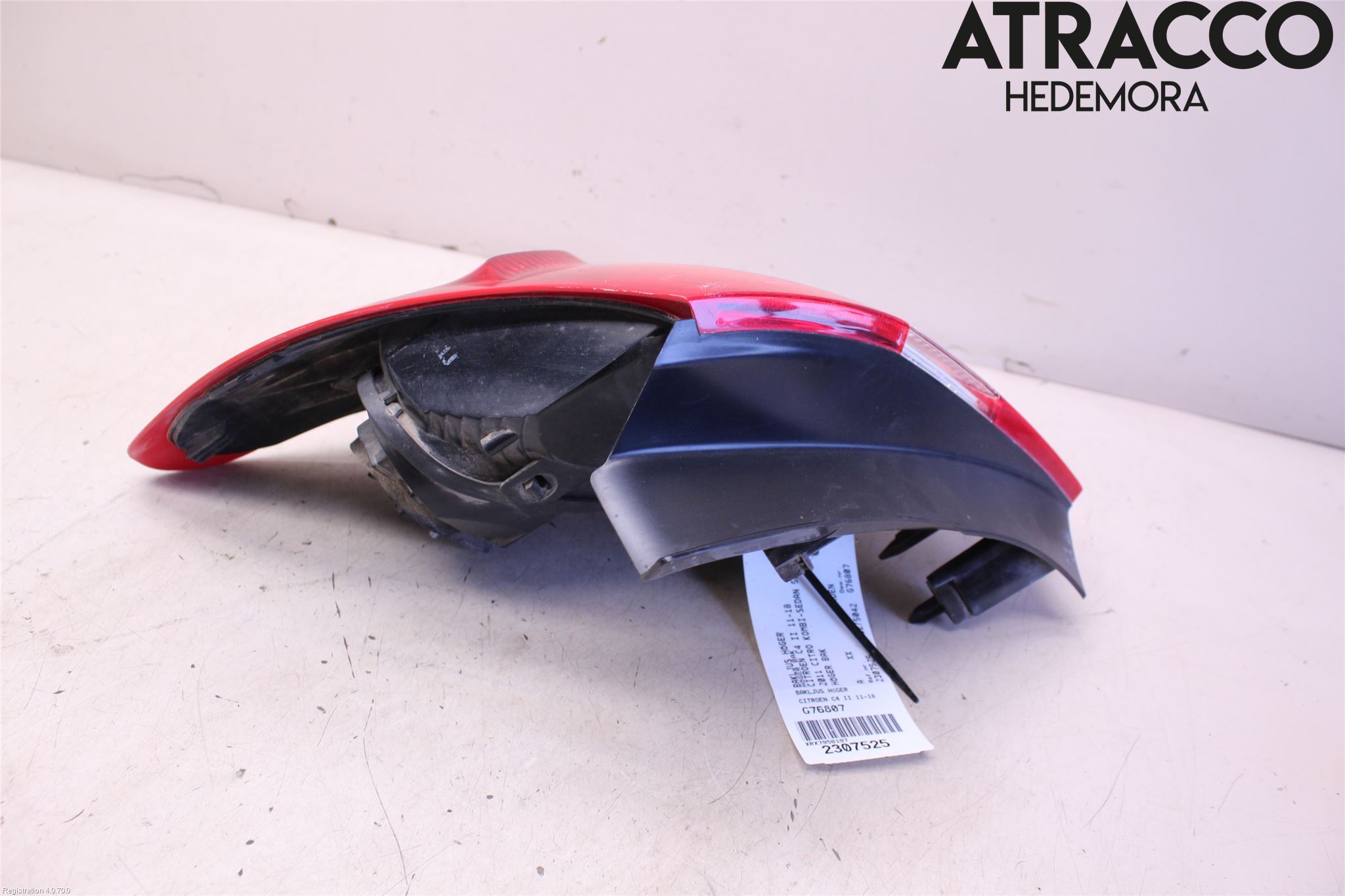 Citroen C4 II 11-18 Bakljus Höger