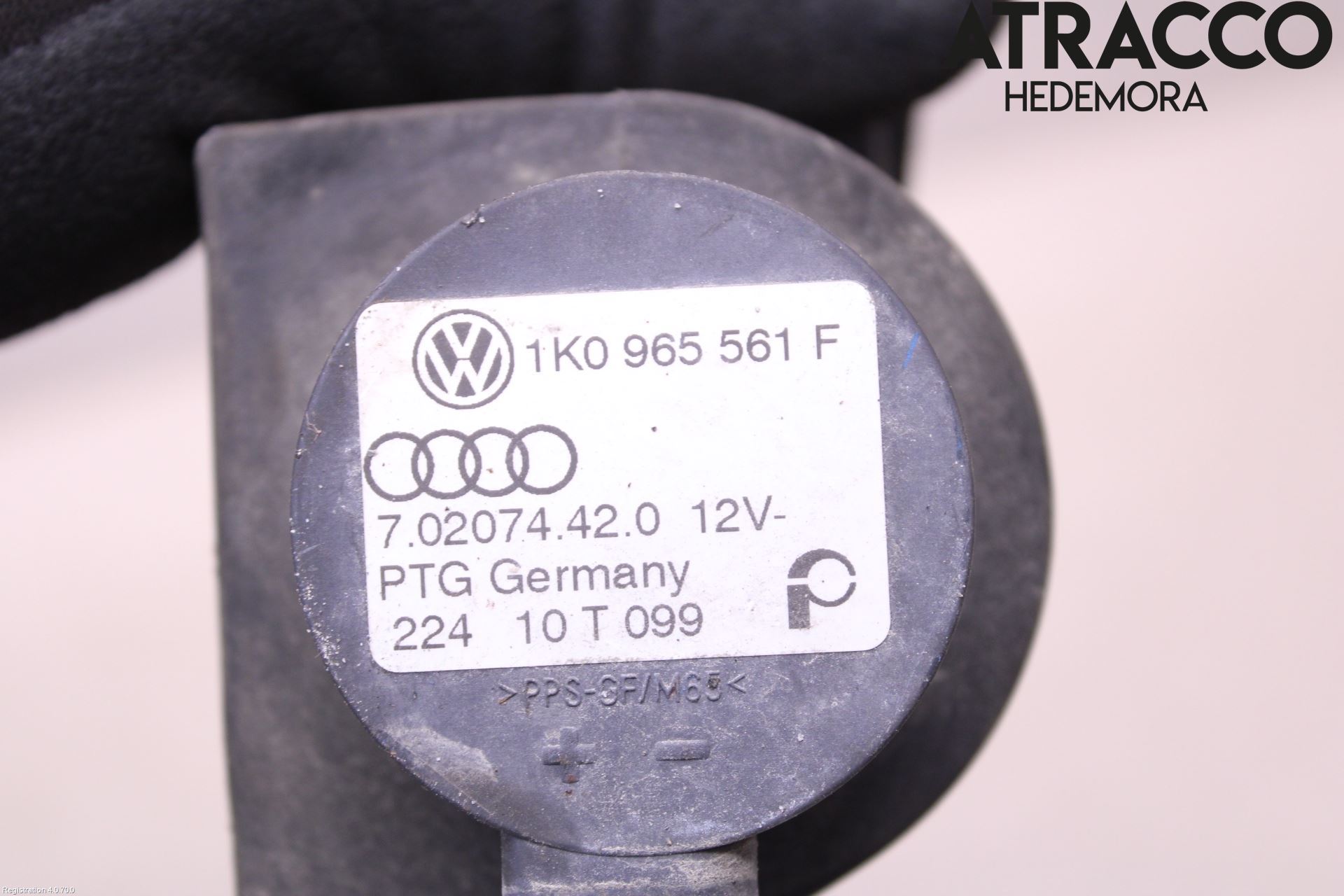 Volkswagen VW GOLF VI 09-13 Värme Cirkulationspump