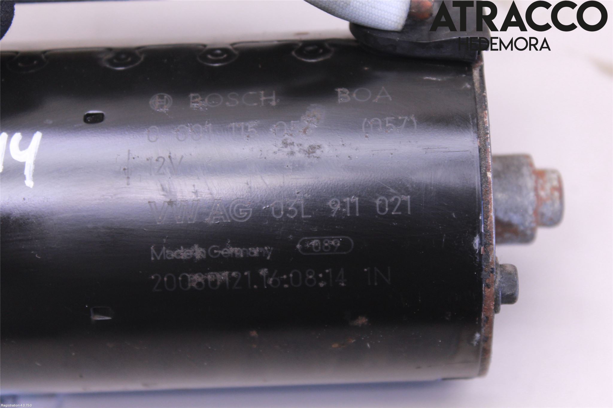 Audi A4/S4 08-11 Startmotor Diesel