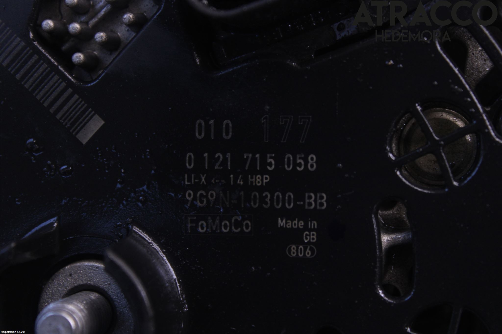 Volvo S60 11-13 Generator
