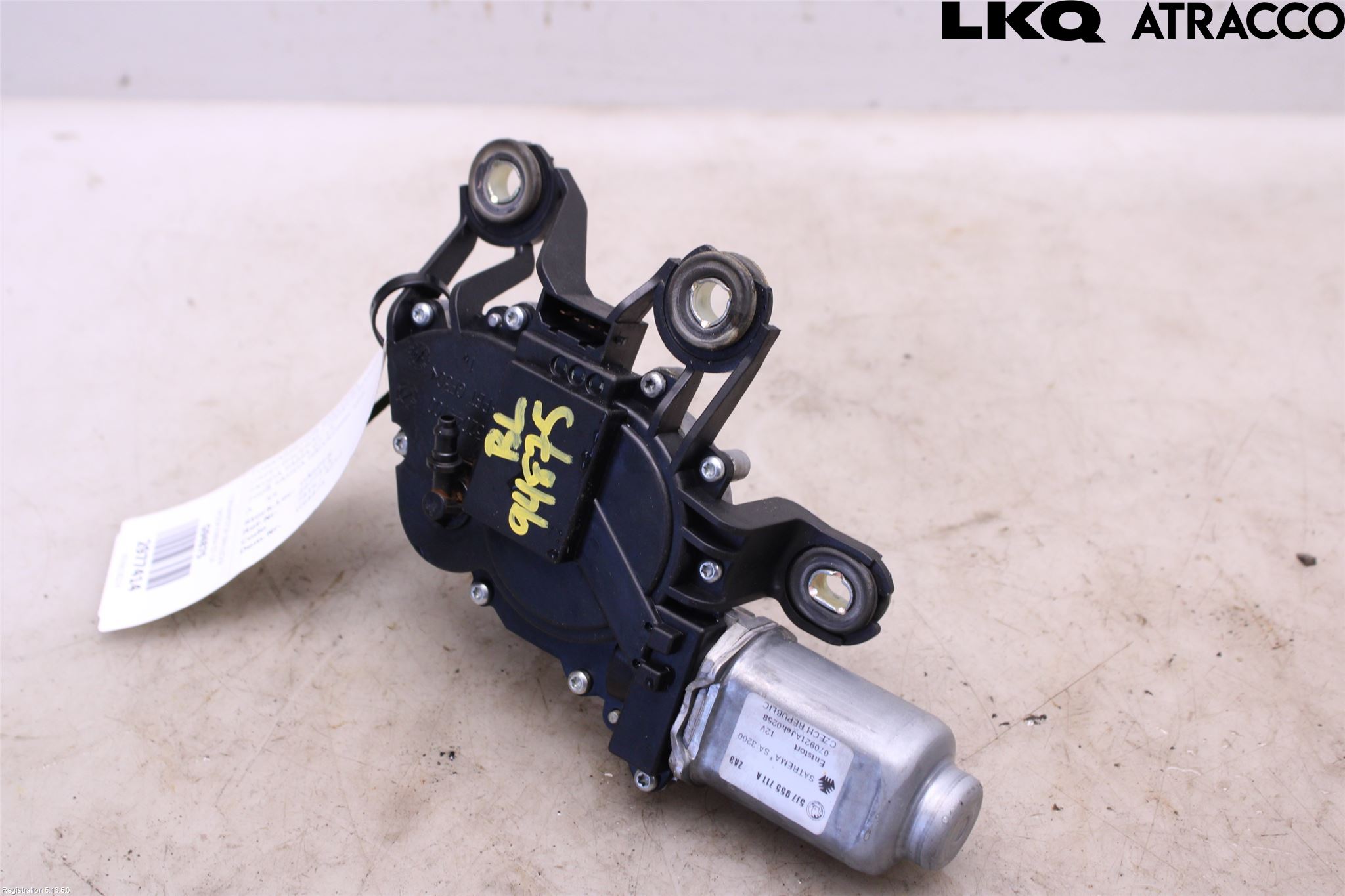 Skoda FABIA 07-14 Torkarmotor Baklucka