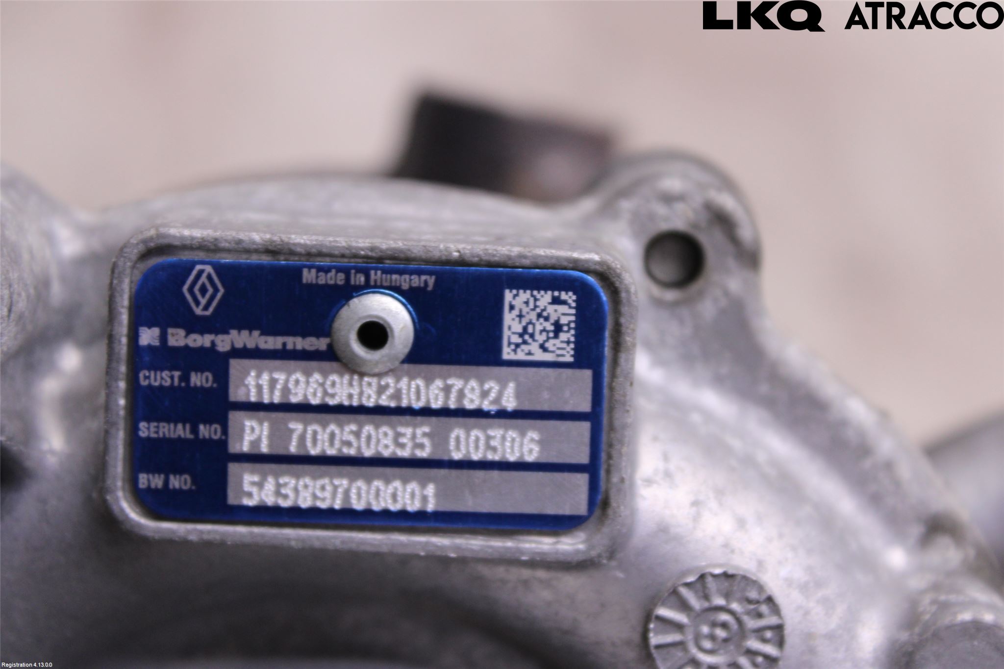 Nissan QASHQAI+2  10-14 Turboaggregat