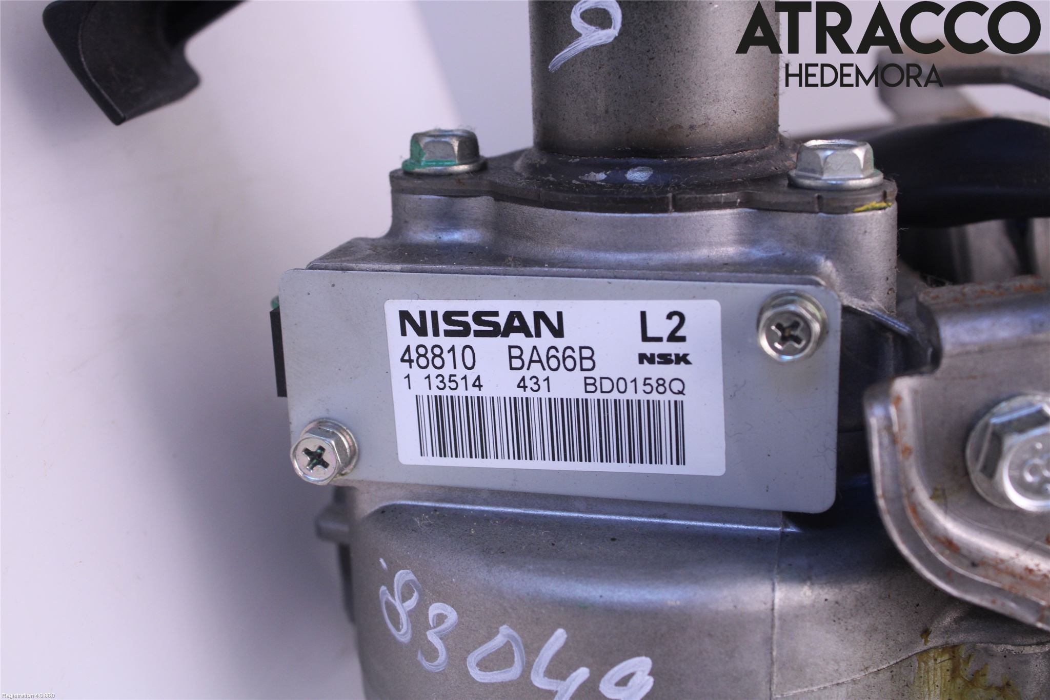 Nissan JUKE 14-19 Rattaxelagg Med Inb Servo