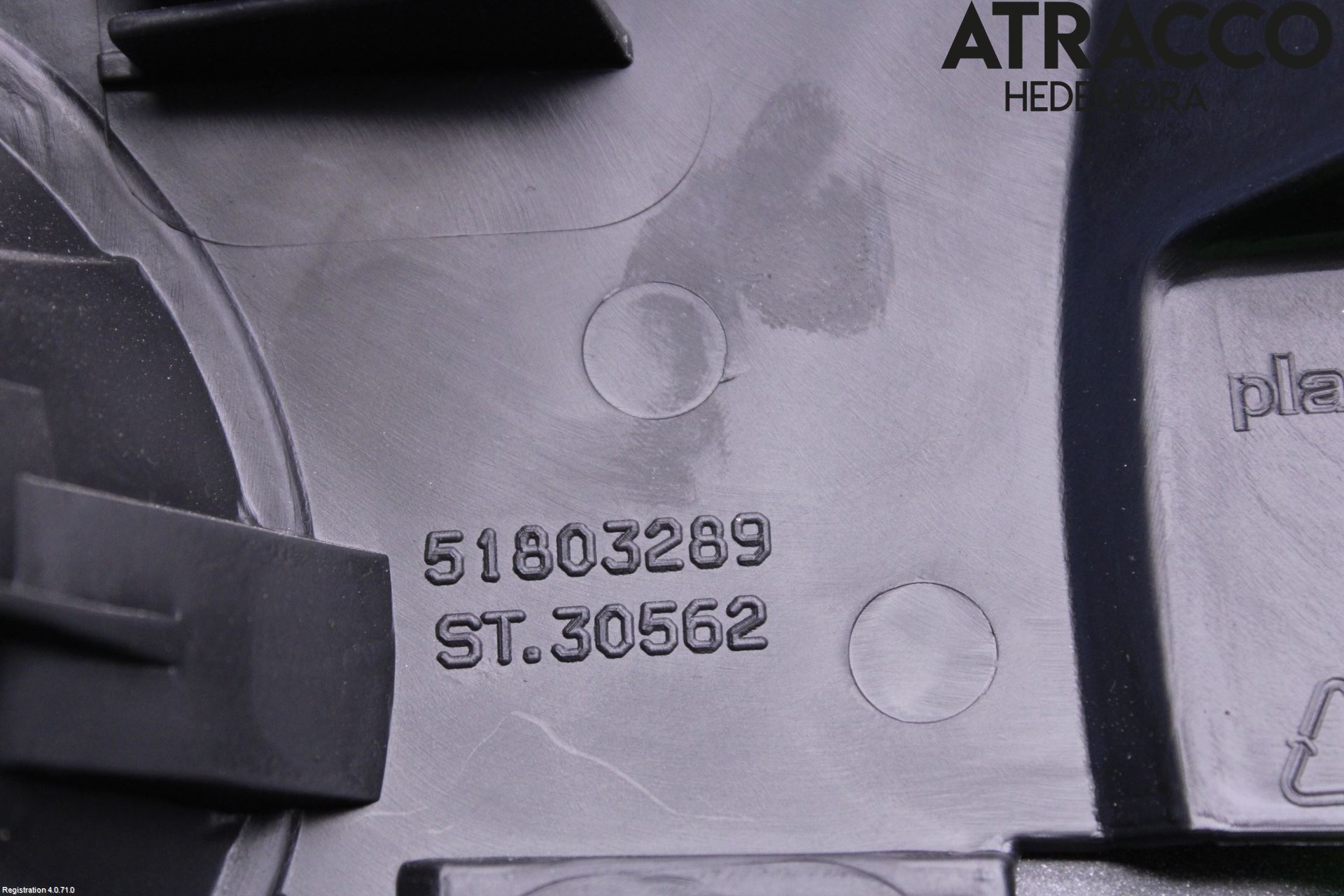 Fiat 500 07- Instrumentbräda Inlägg-Dekorlist