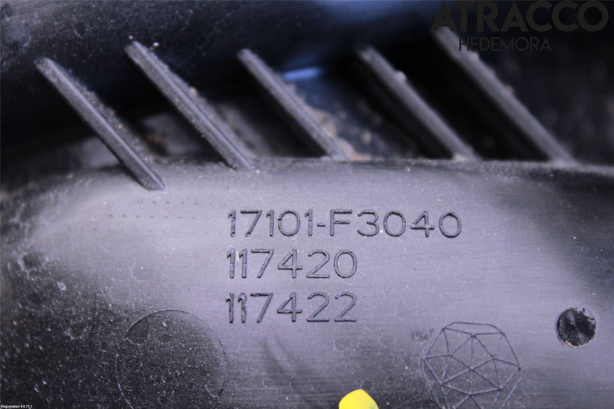 Toyota YARIS XP21 20- Grenrör Insug