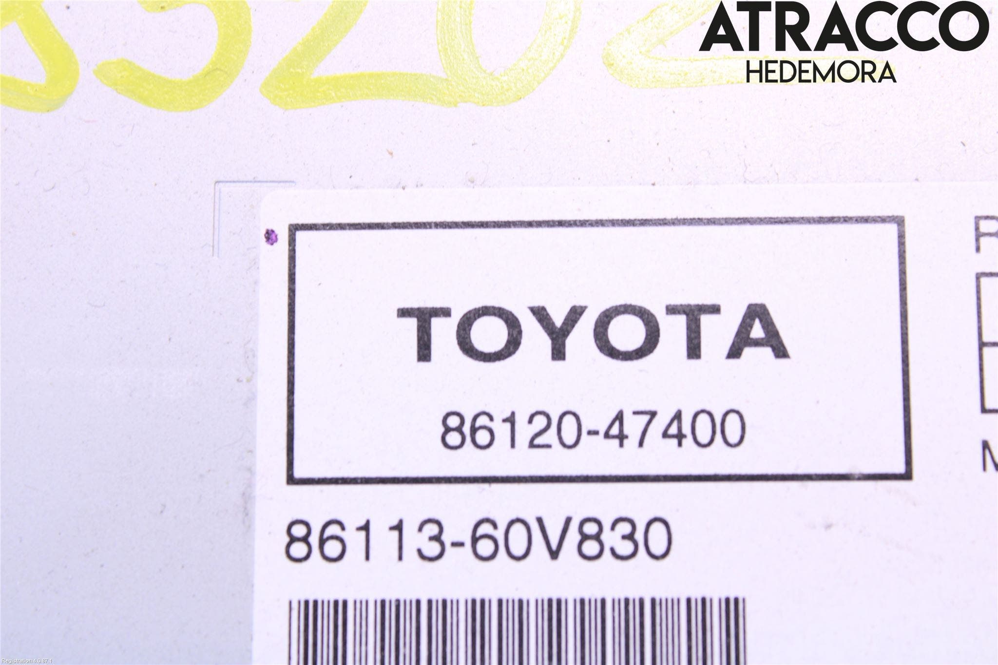 Toyota PRIUS ZVW30 09-20 Cd Radio - Multimediapanel