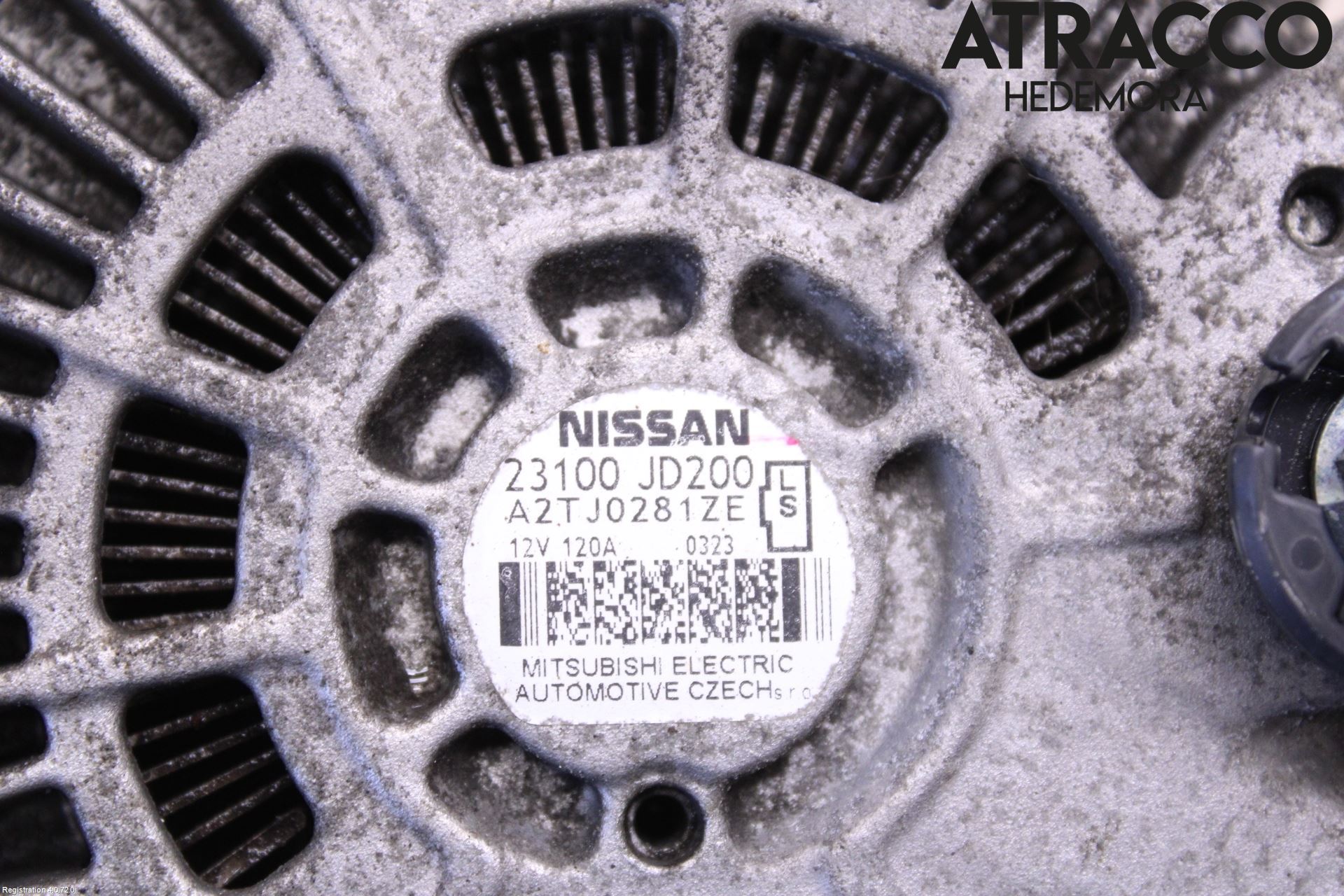 Nissan QASHQAI 10-14 Generator