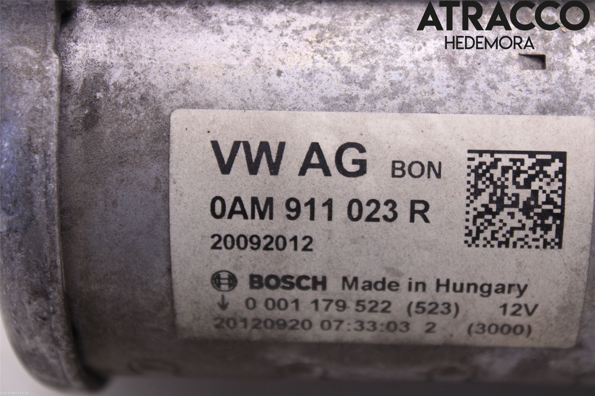 Volkswagen VW GOLF / E-GOLF VII 13-20 Startmotor