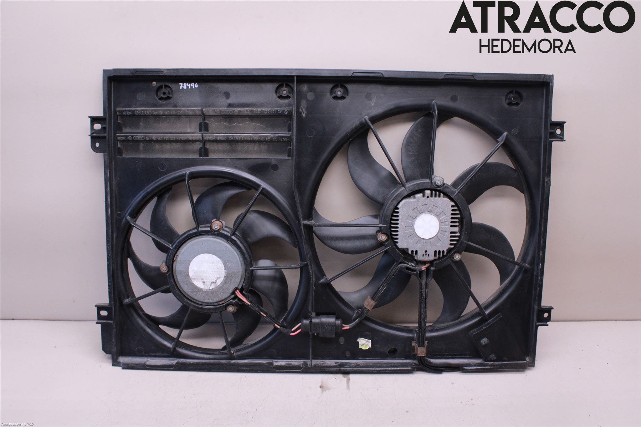 Volkswagen VW PASSAT 05-11 Kylfläkt El