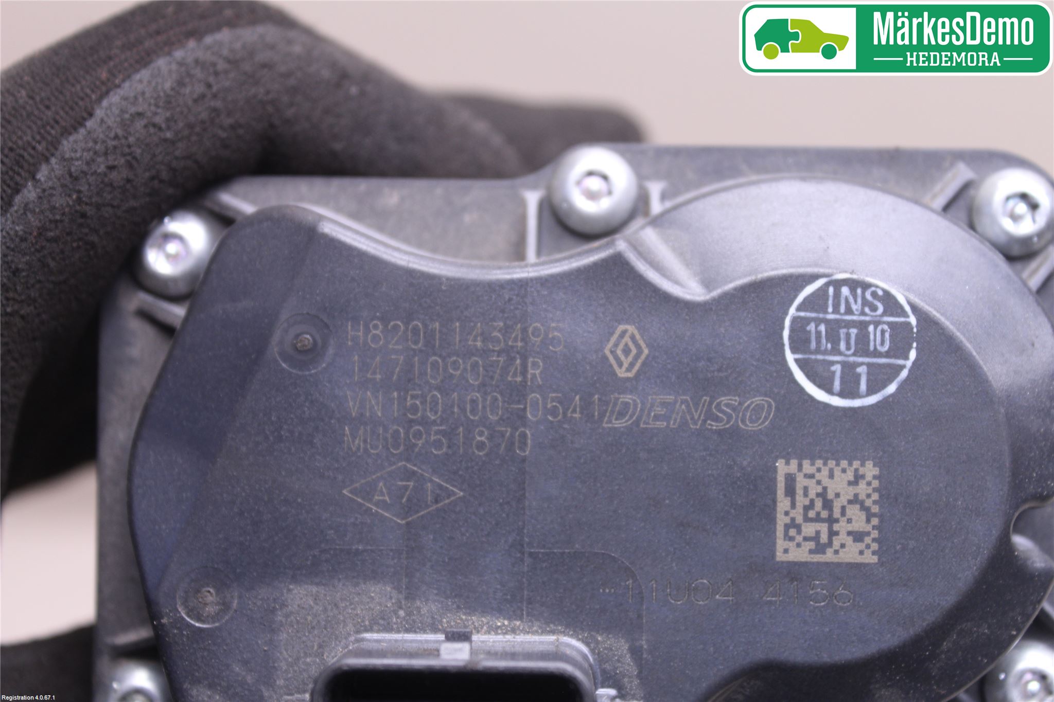 Renault KANGOO II 15-21 Injspjällhus