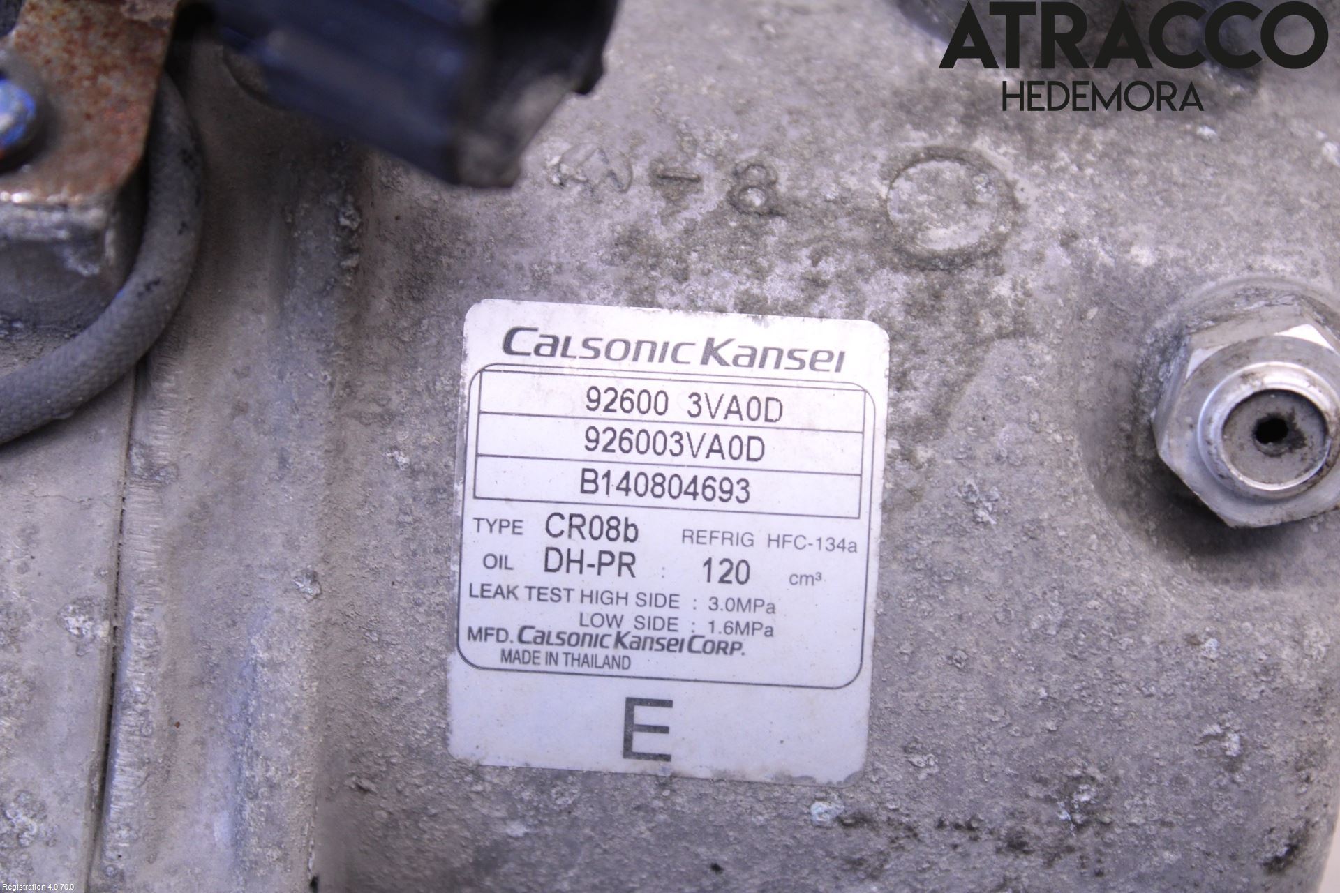 Nissan MICRA 11-16 Ac Kompressor