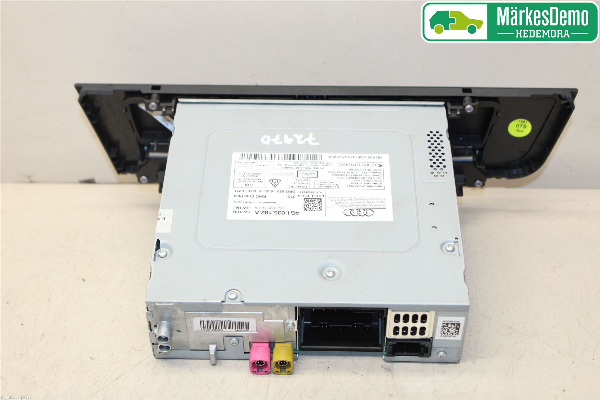 Audi A6/S6 4G 11-18 Cd Radio - Multimediapanel