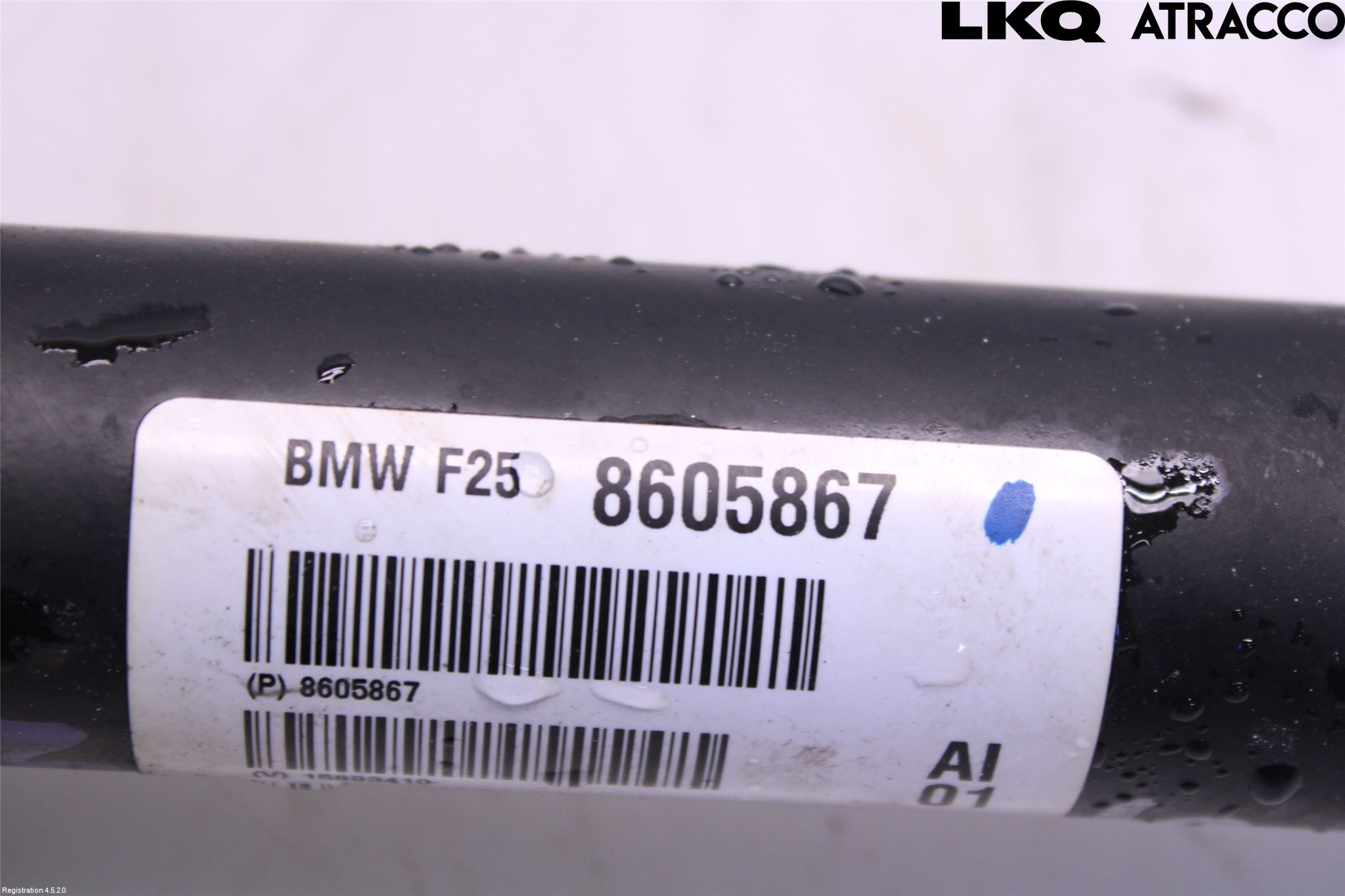 BMW X4 F26 14-18 Mellanaxel Främre 4Wd