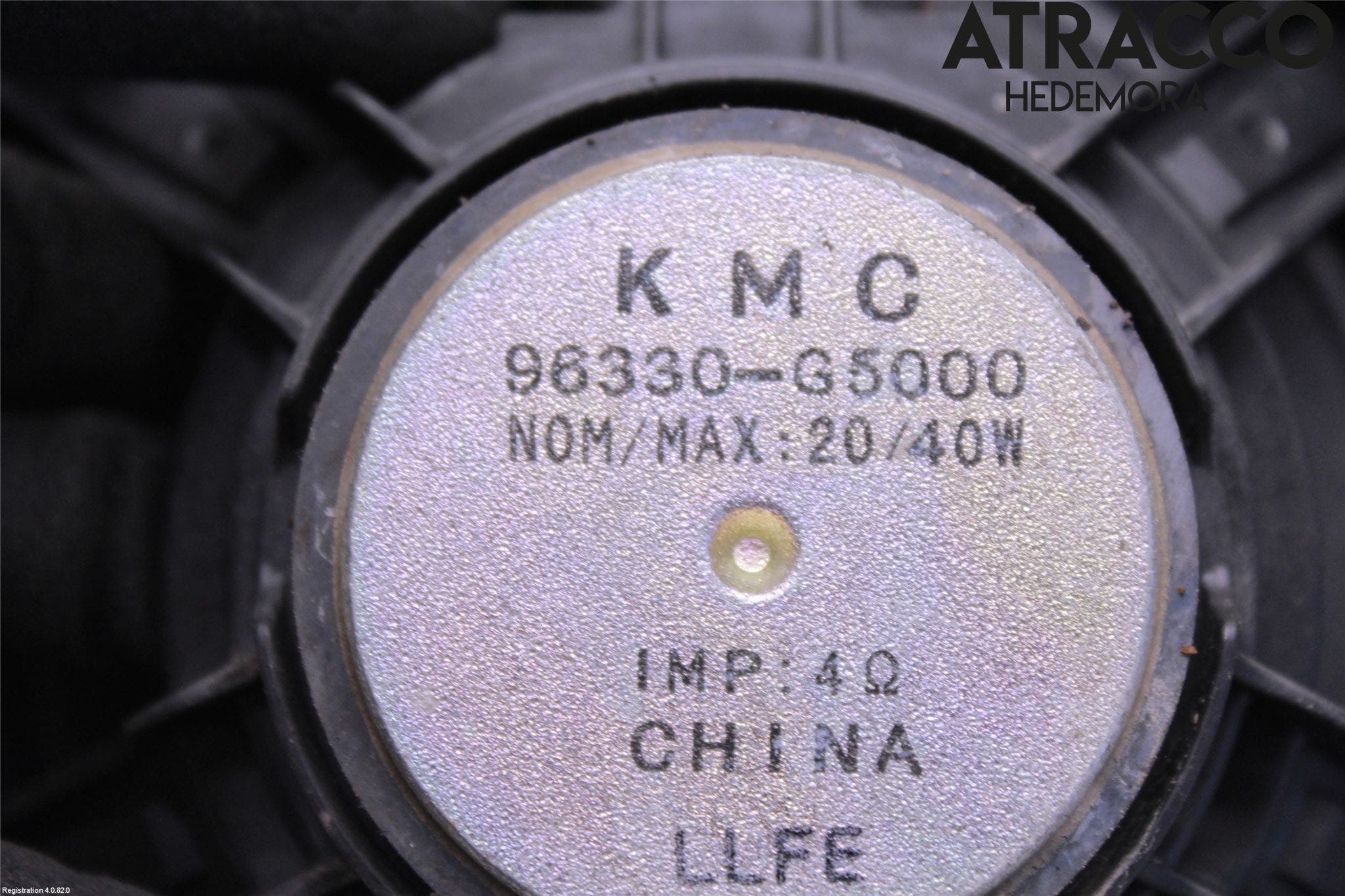 Kia NIRO (DE) 17-22 Högtalare