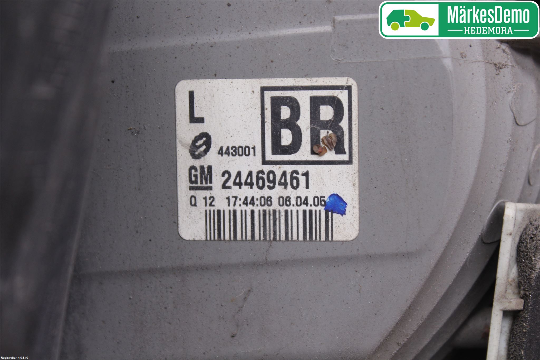 Opel VECTRA C 02-05 Bakljus Vänster