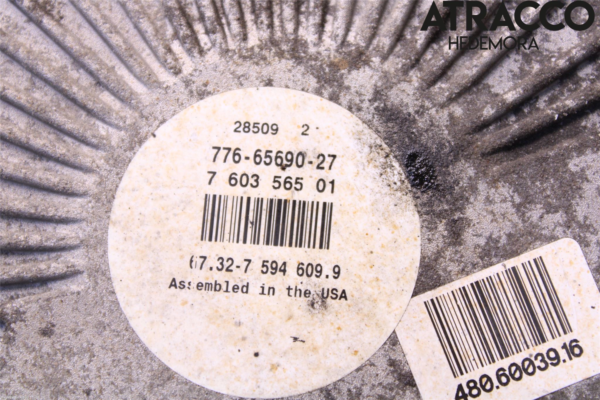 BMW X5 E70 07-13 Kylfläkt El