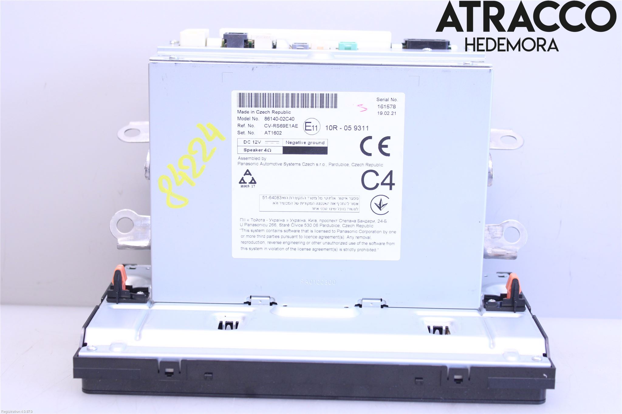 Toyota COROLLA 19- Cd Radio - Multimediapanel
