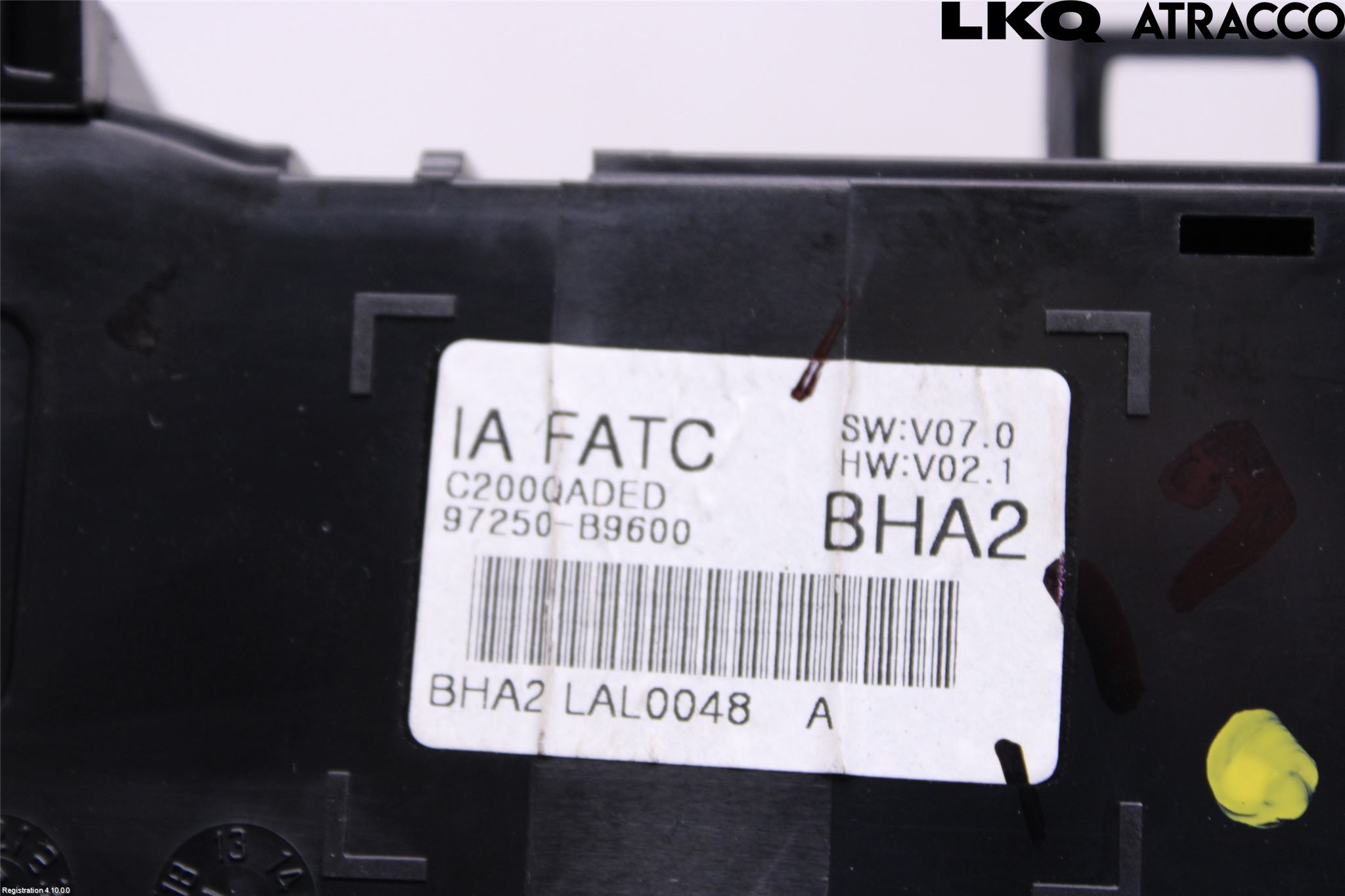 Hyundai i10 BA 14-16 Ac Styrenhet Ac Manöveren