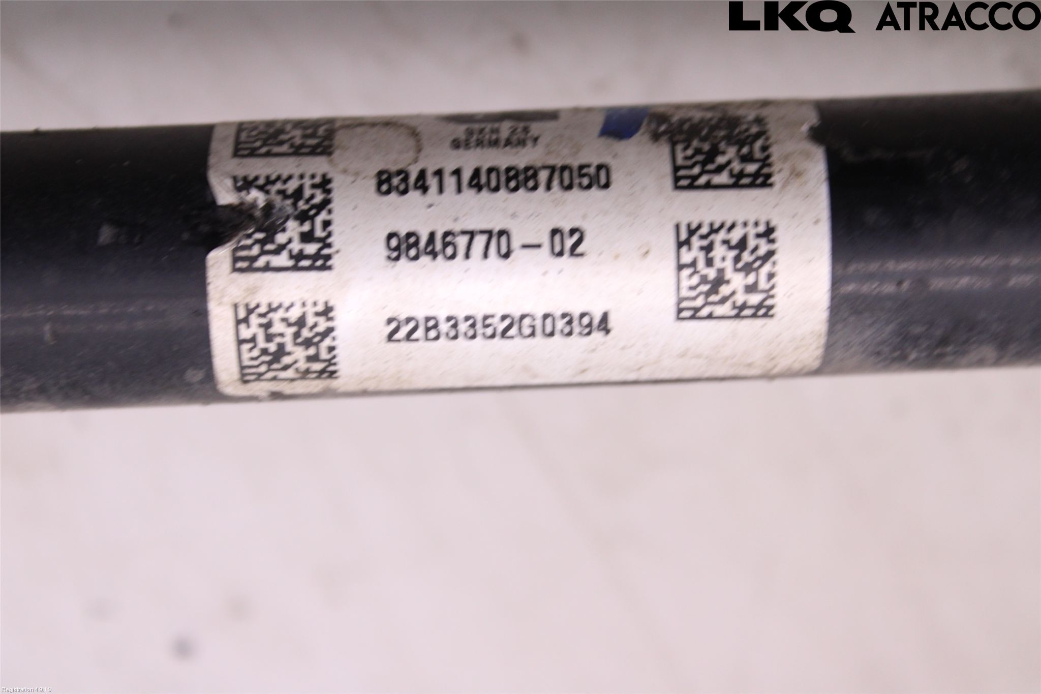 BMW 5 G30/G31/F90 17-23 Drivaxel Fram Höger
