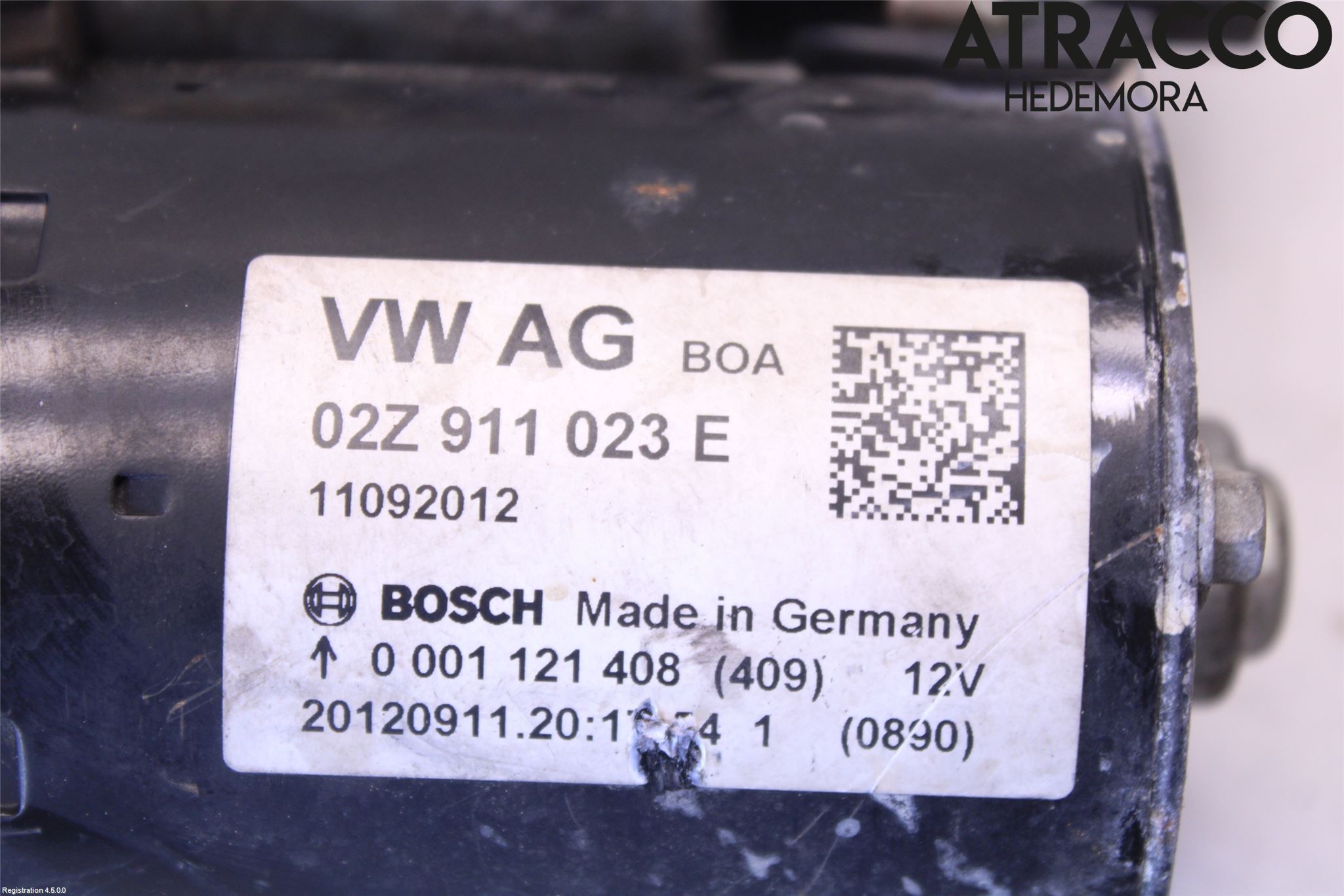 Volkswagen VW GOLF VI 09-13 Startmotor