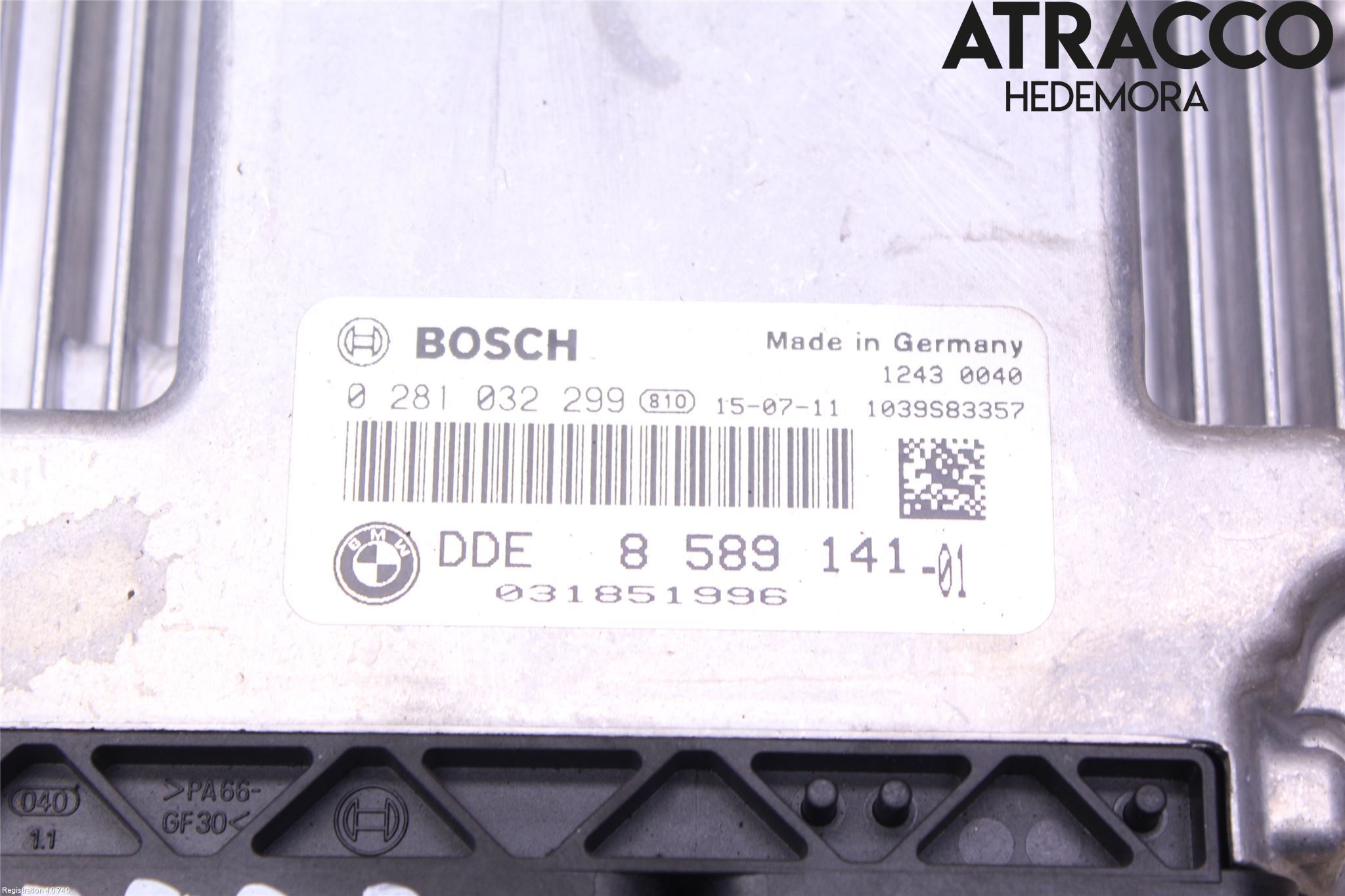 BMW 4 F36 Gran Coupé 14-20 Styrenhet Insprut Bensin