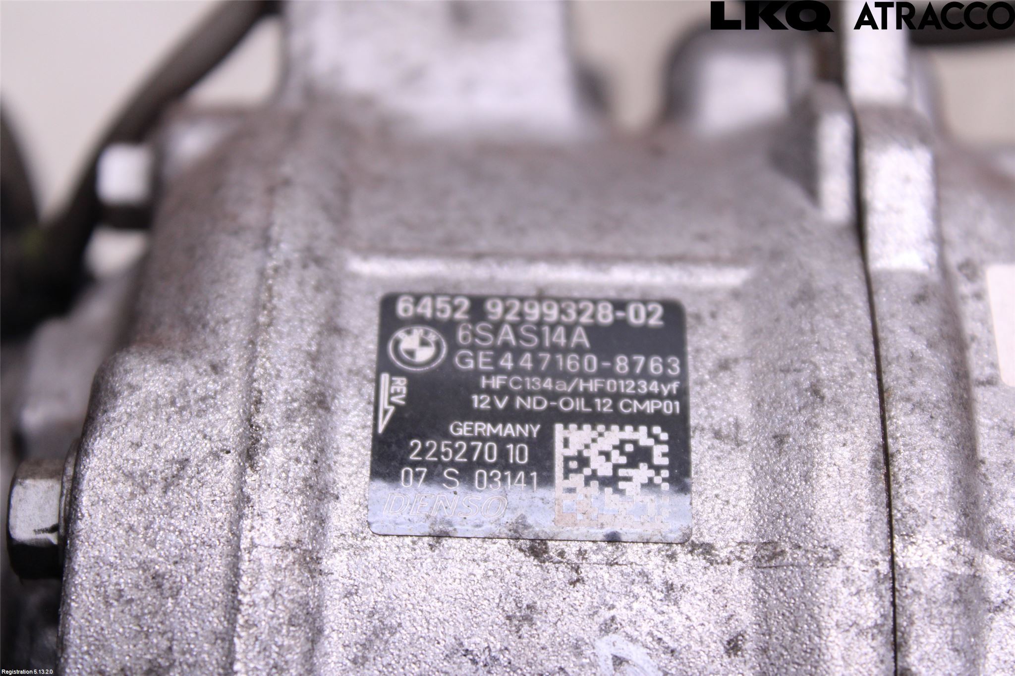 BMW 1 F20/F21 11-19 Ac Kompressor