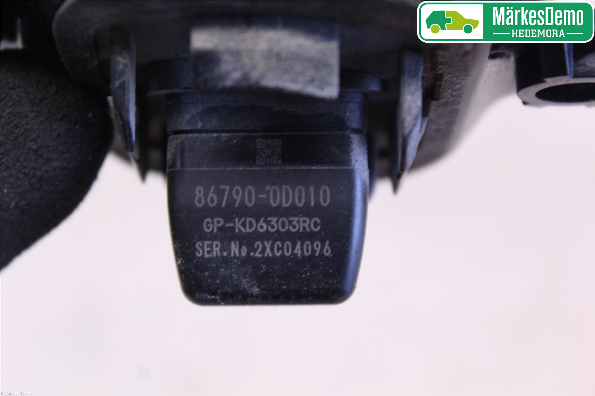 Toyota YARIS XP130 12-14 Parkeringshjälp Kamera