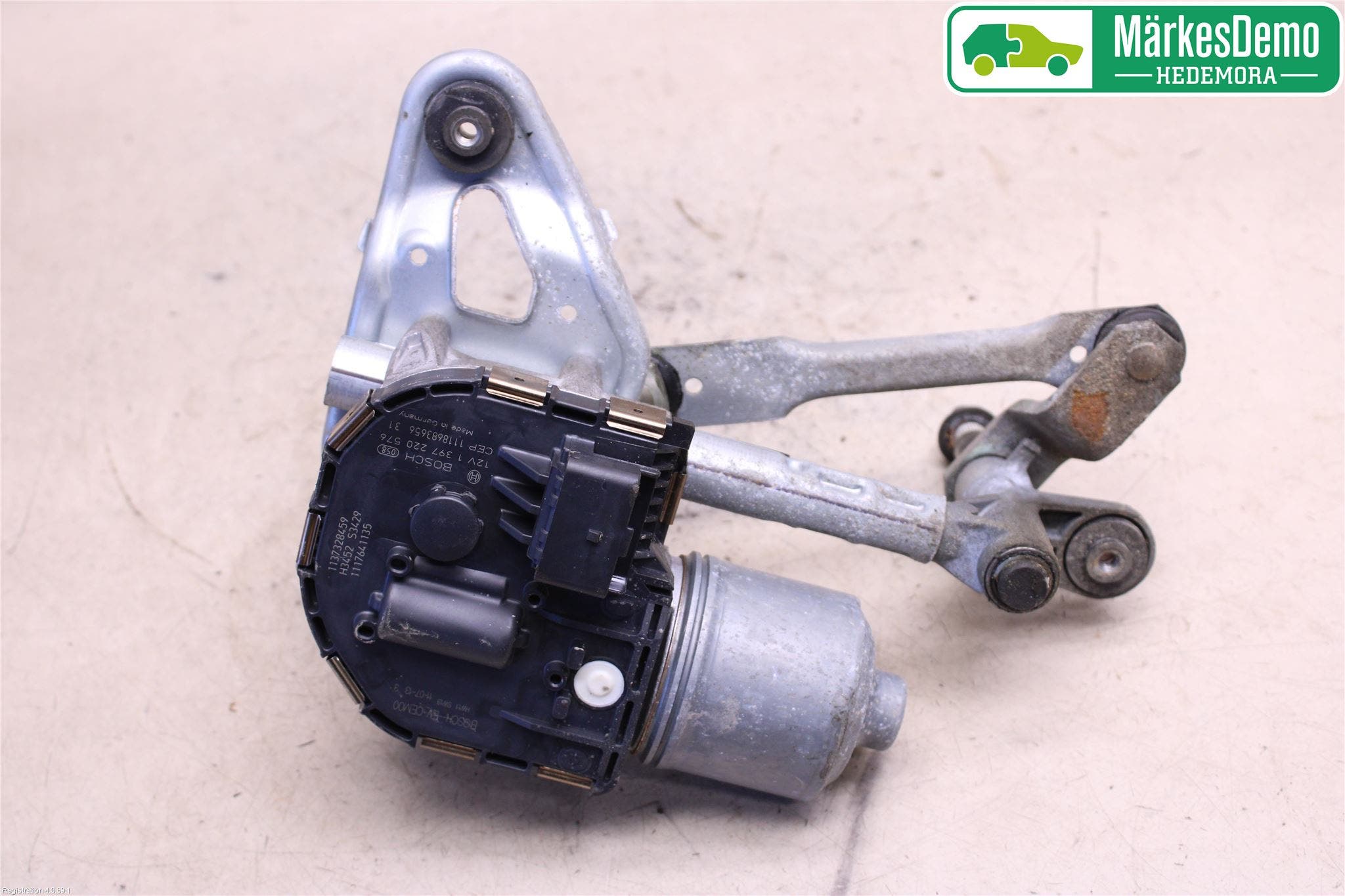 Peugeot 3008 09-16 Torkarmotor Vindruta