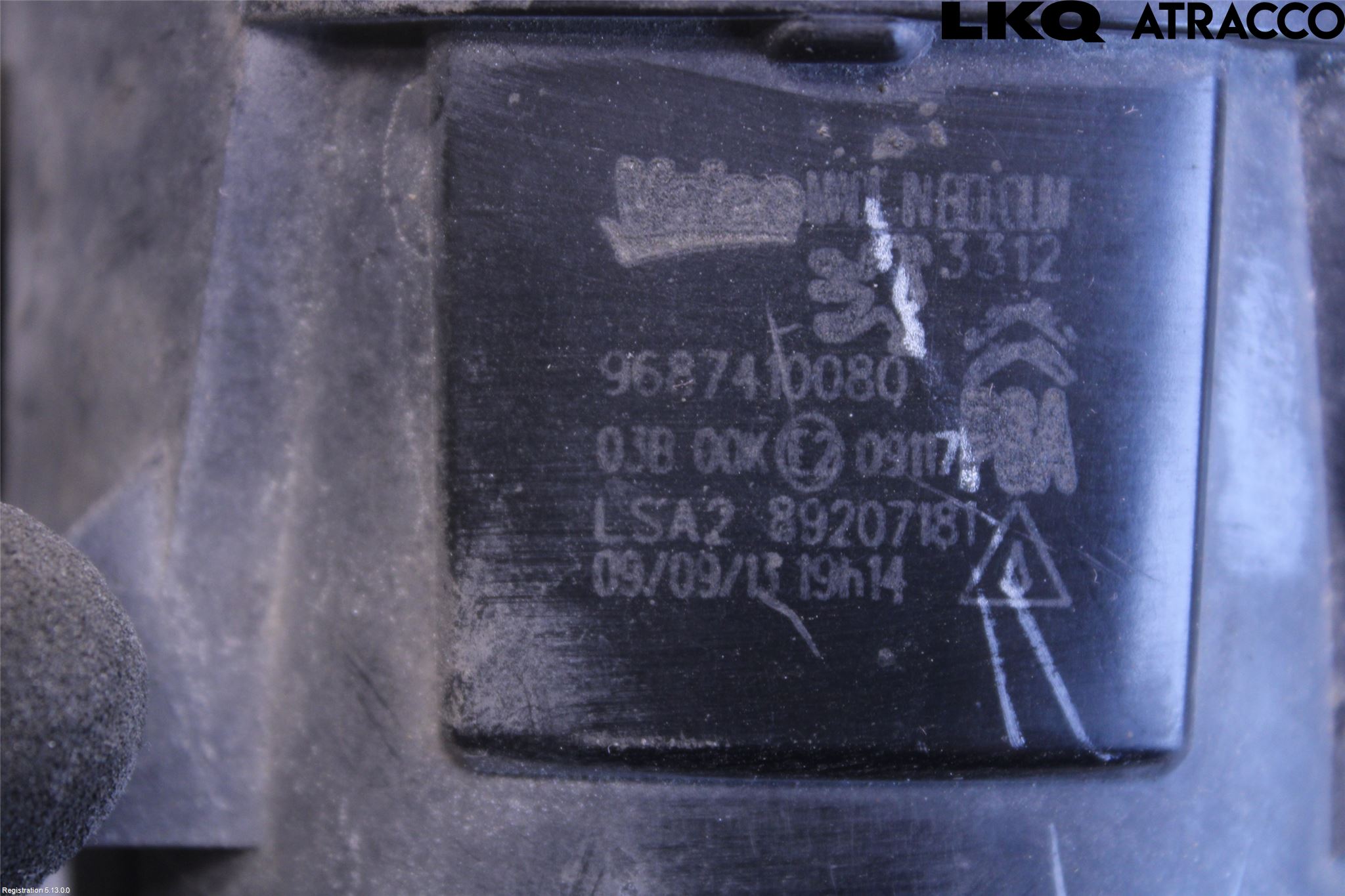 Citroen C4 II 11-18 Dimljus-Varselljus Fram