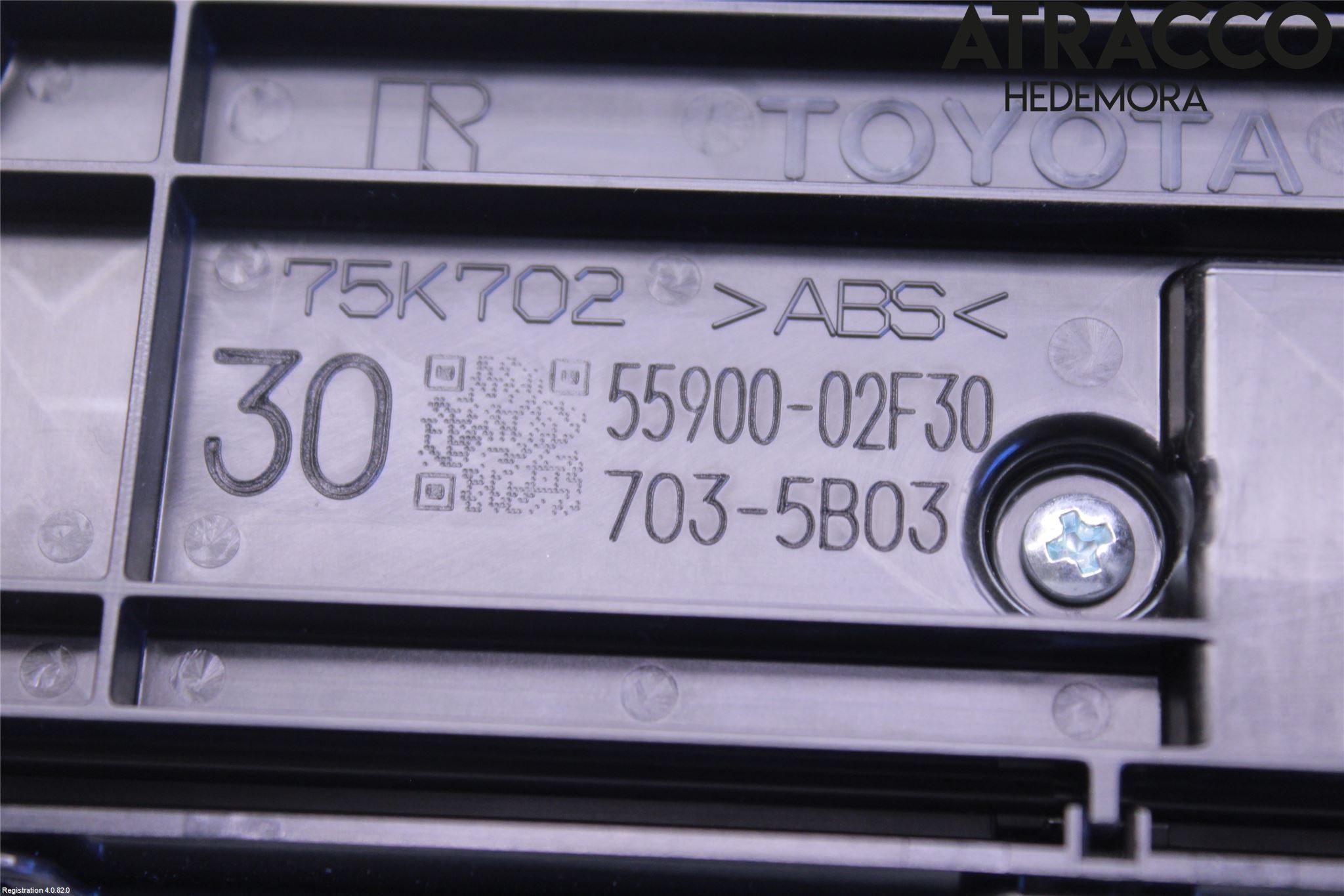 Toyota COROLLA 19- Ac Styrenhet Ac Manöveren