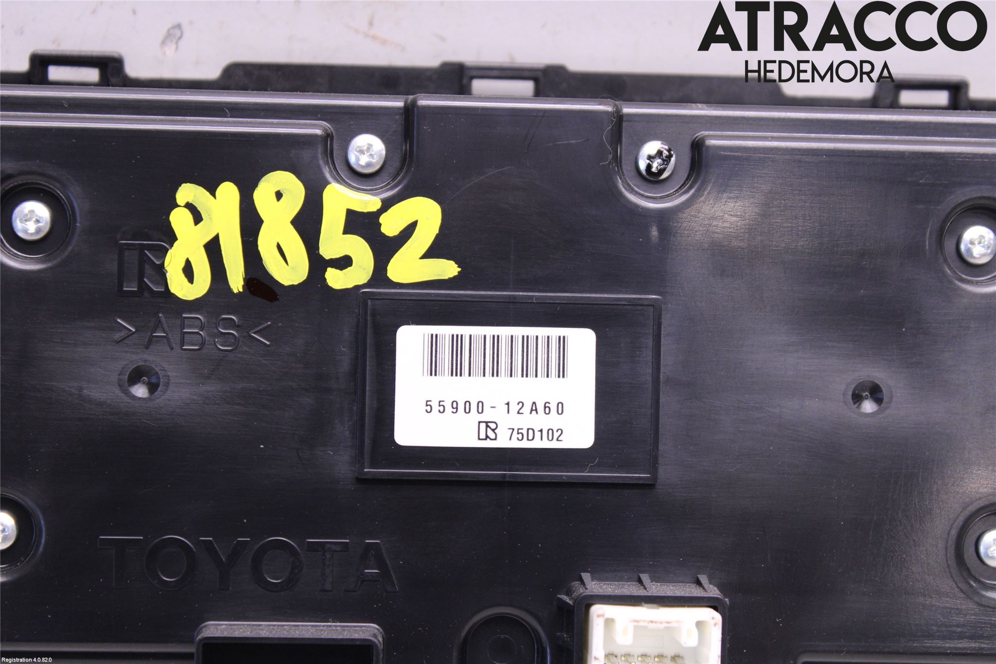 Toyota COROLLA 08-12 Ac Styrenhet Ac Manöveren