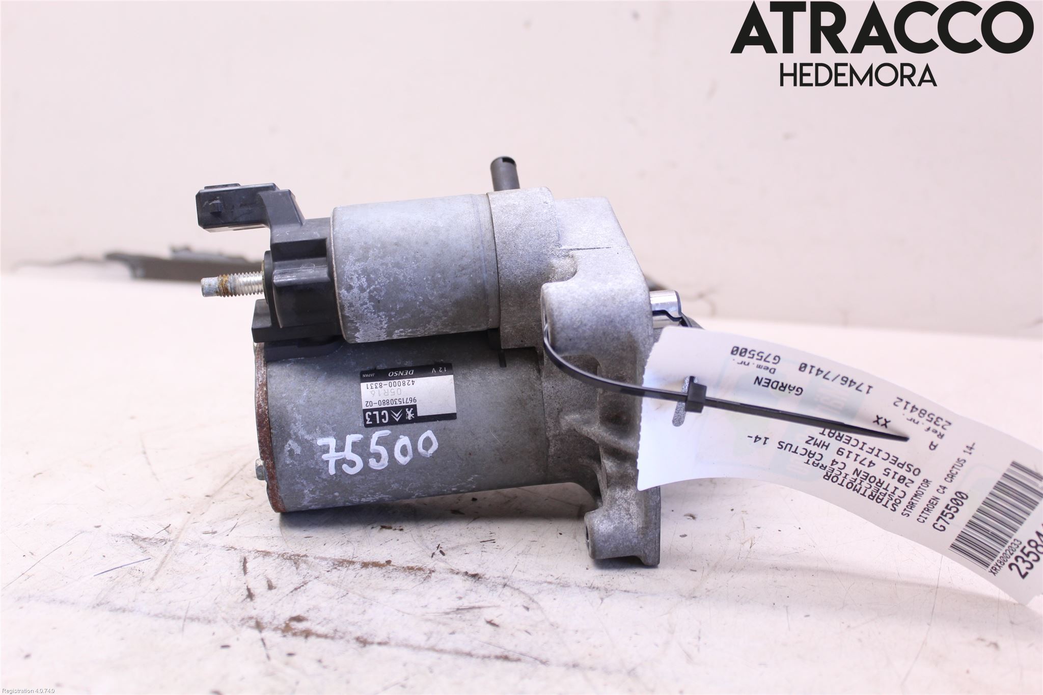 Citroen C4 CACTUS 14-20 Startmotor