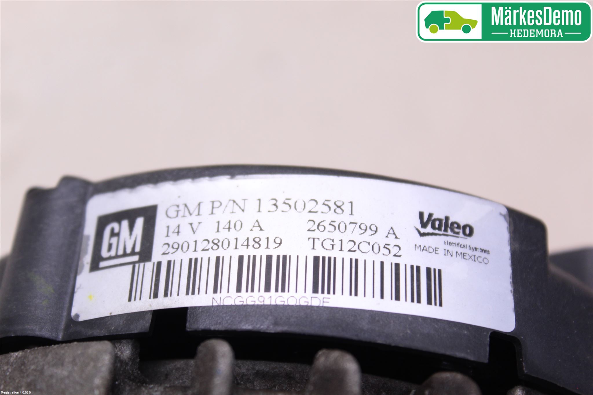 Opel INSIGNIA 09-16 Generator