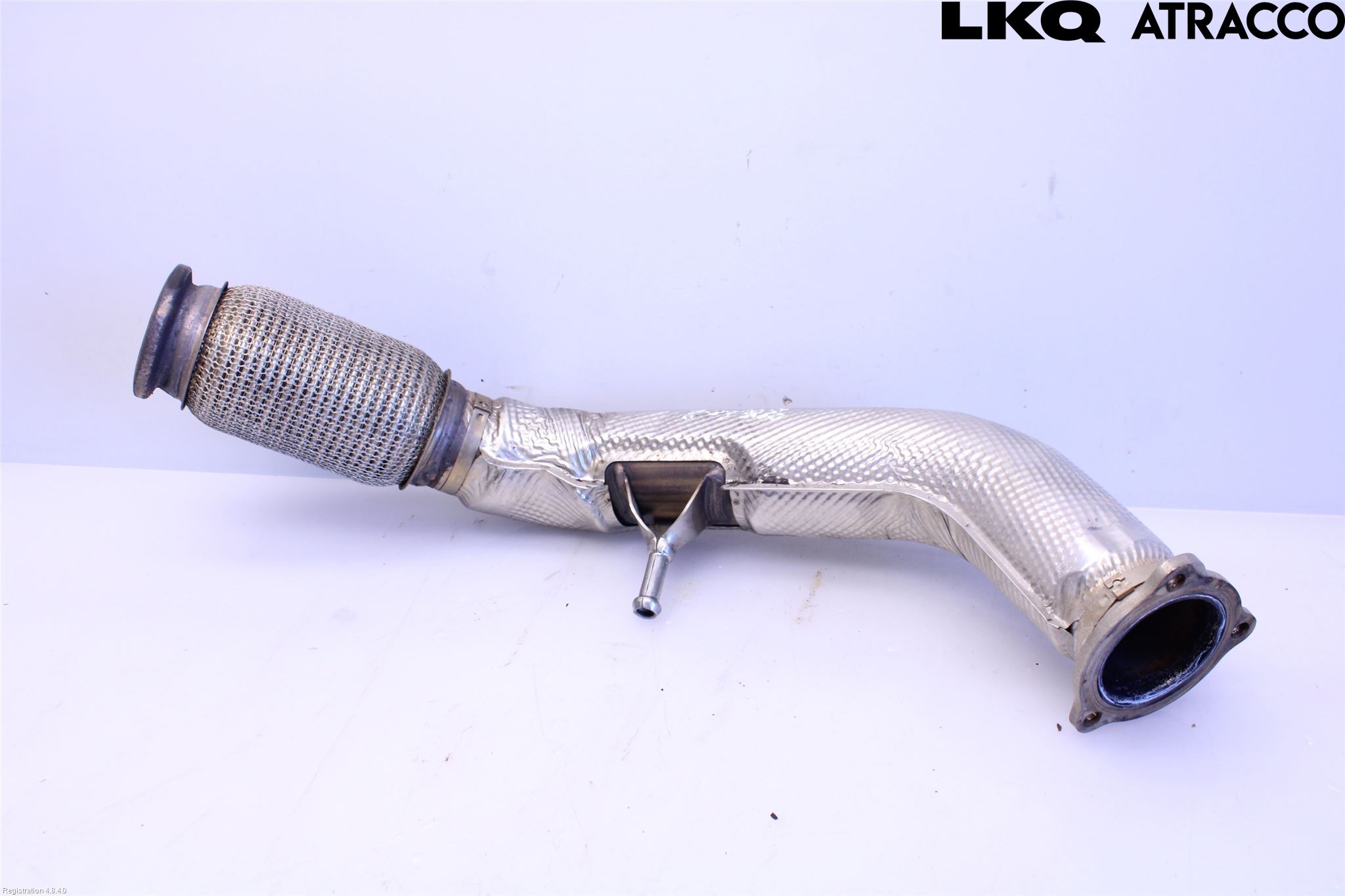 Audi A6 F2/C8 19- Avgasrör Främre-Mitt-Bak